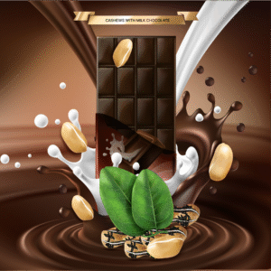 CASHEWS WITH MILK CHOCOLATE