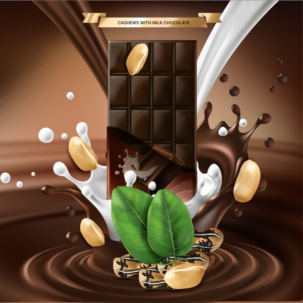 CASHEWS WITH MILK CHOCOLATE - Image 1