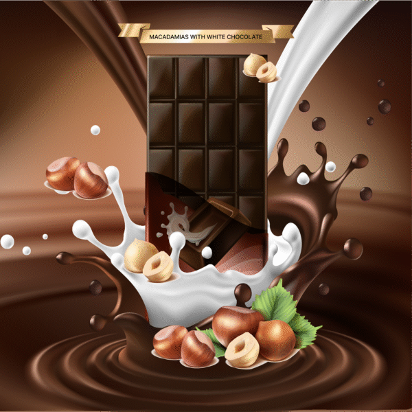 MACADAMIAS WITH WHITE CHOCOLATE - Image 1