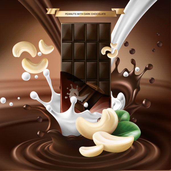 PEANUTS WITH DARK CHOCOLATE - Image 1