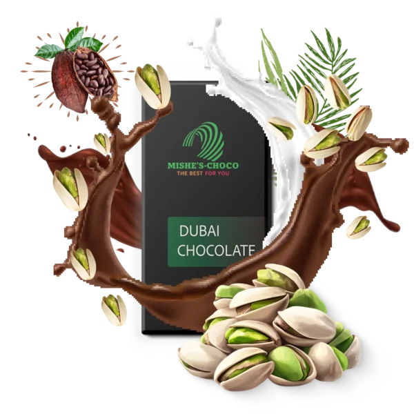 White Dubai Chocolate 7 oz - Image 1